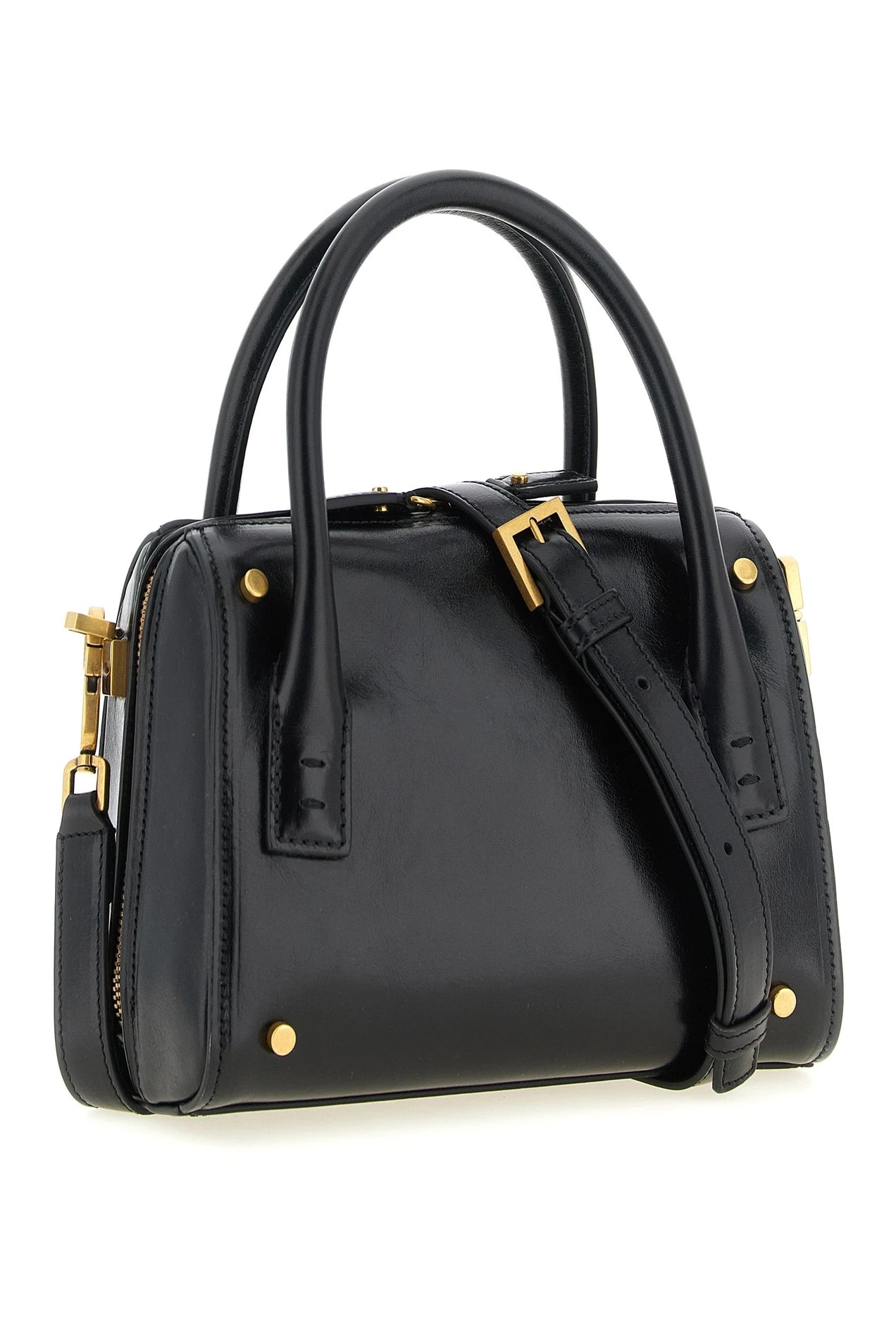 Versace Satchel Bag in black, Calfskin Leather — view 2