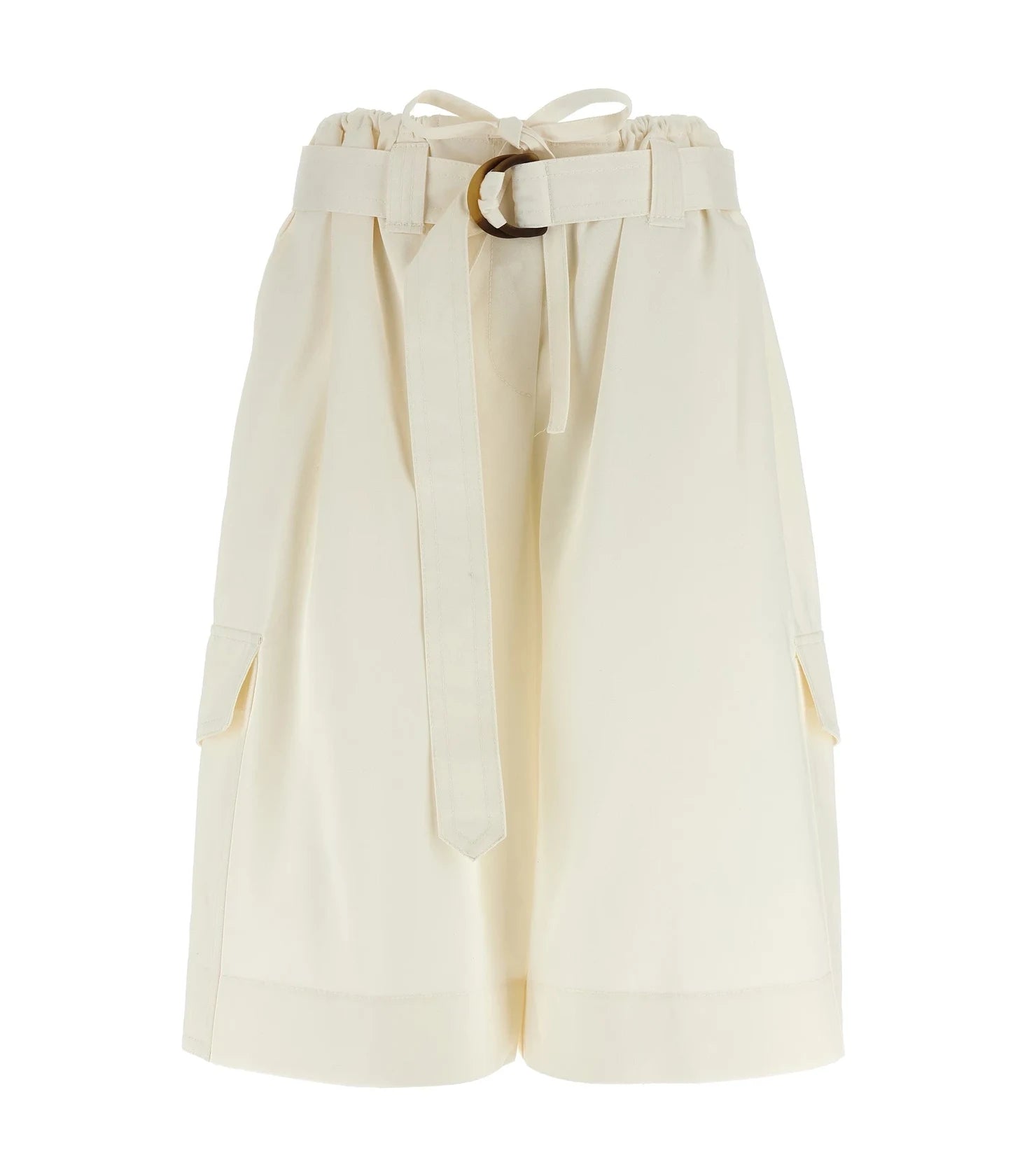 Zimmermann Bermuda in white, Cotton