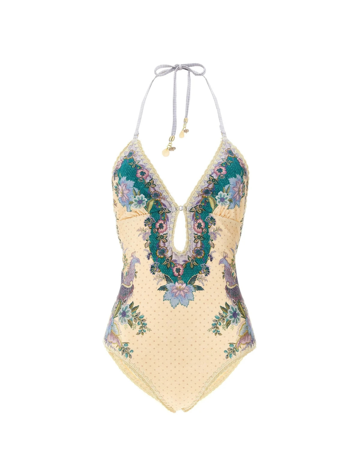 Zimmermann One-Piece Swimsuit in multicolor, Polyamide