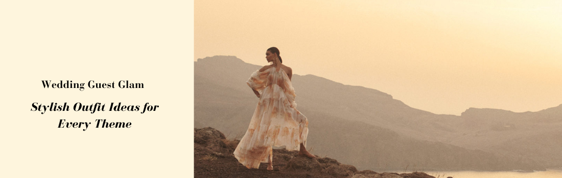 A woman is wearing a dress