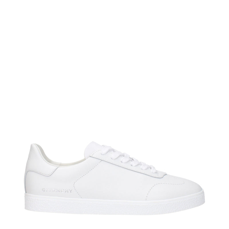 Givenchy White Leather Low Top Sneakers Glam Steals