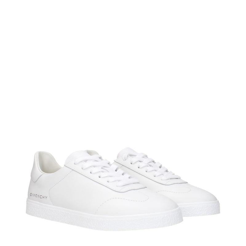 Givenchy White Leather Low Top Sneakers Glam Steals