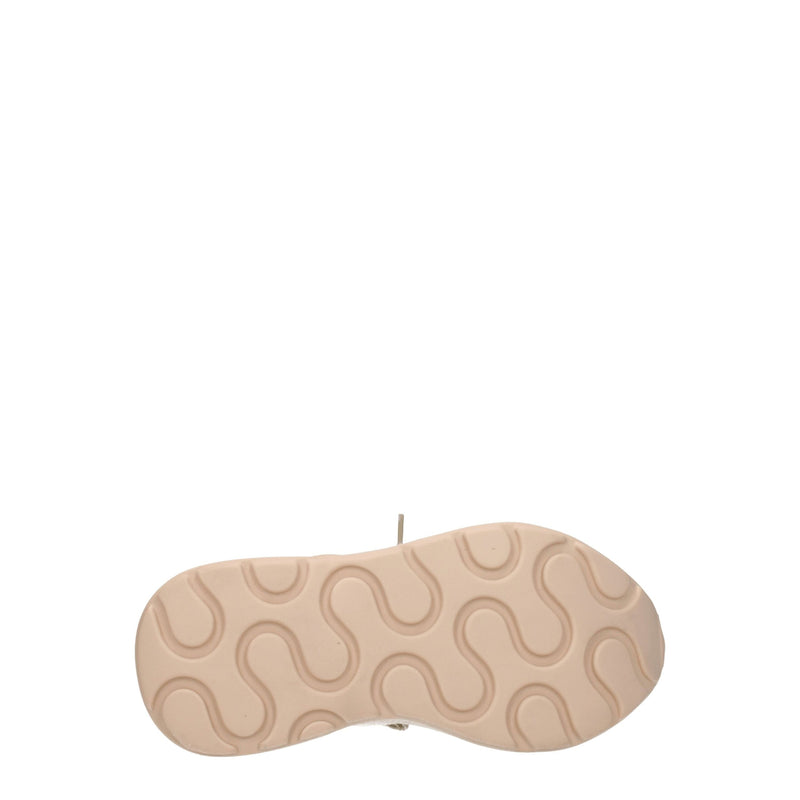 Stella Mccartney Beige Leather Chunky Sneakers Glam Steals