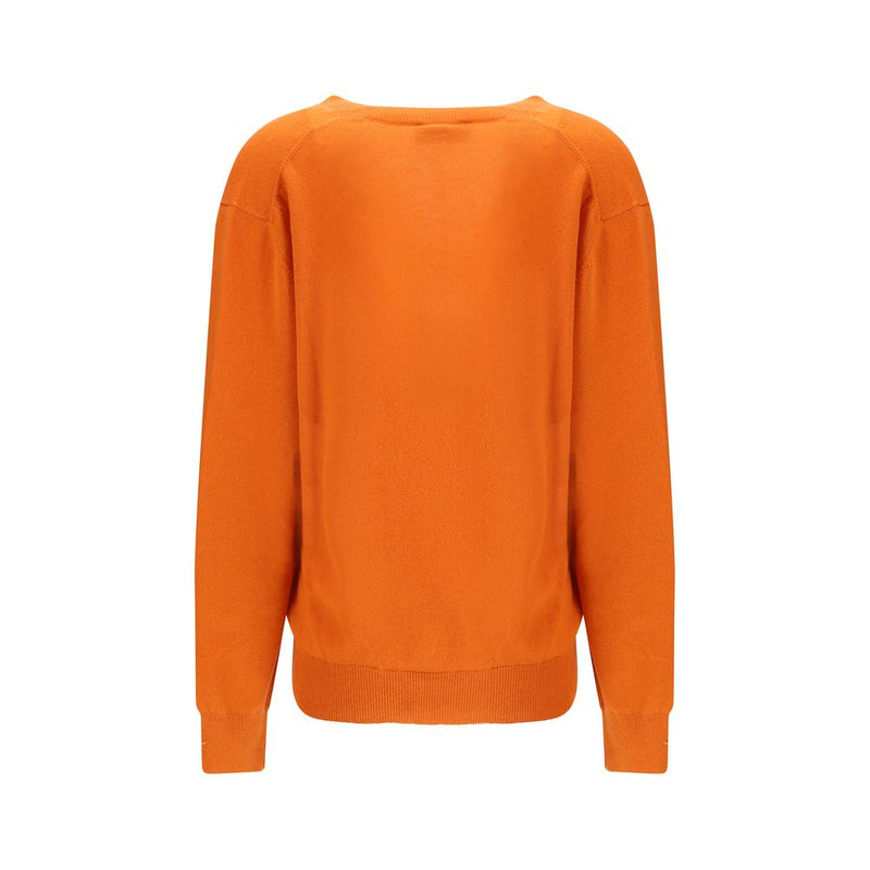 Fendi Orange Cashmere Sweatshirt Glam Steals