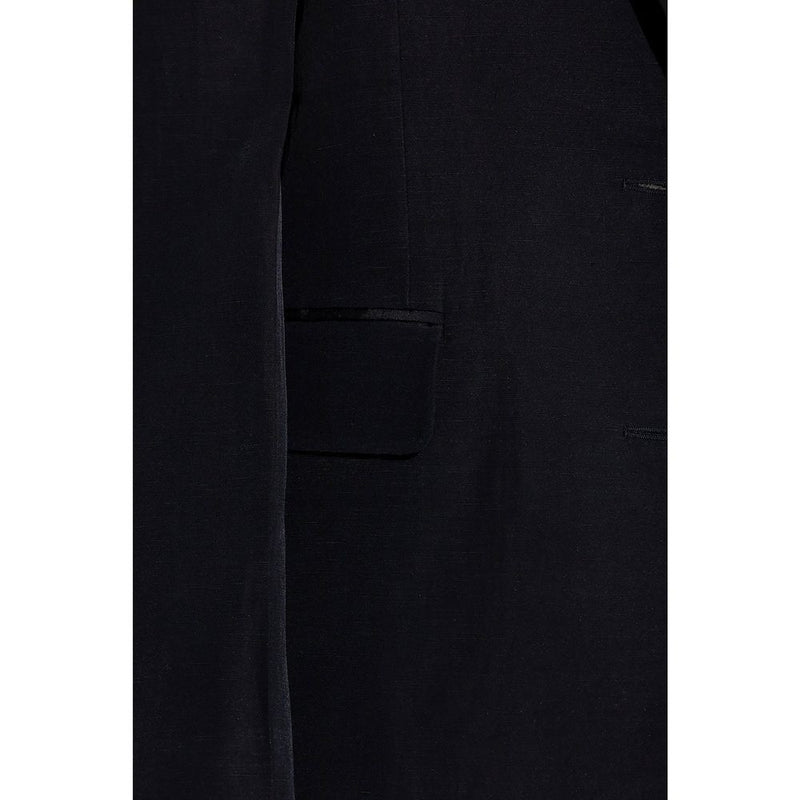 Stella Mccartney Black Viscose Blazer Glam Steals