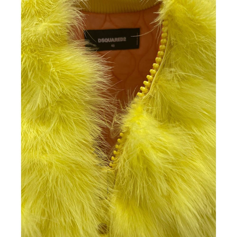 Dsquared² Feather Bomber Jacket Glam Steals
