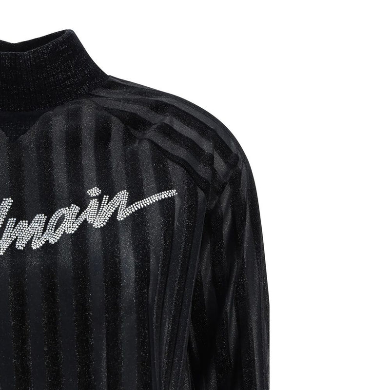Balmain Black Elastane Sweatshirt Glam Steals