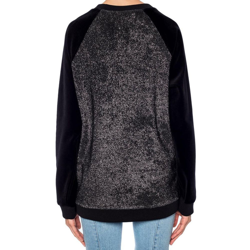 Balmain Black Elastane Sweatshirt Glam Steals