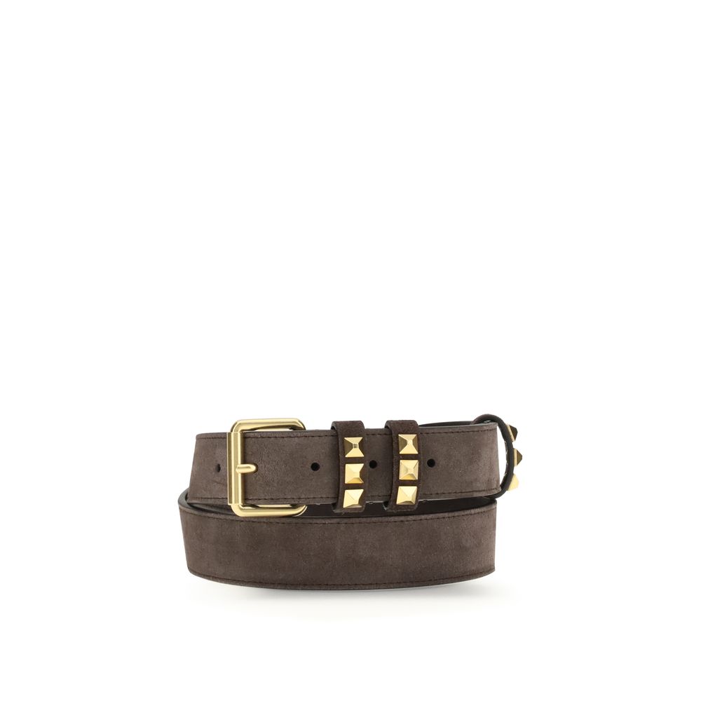 Valentino Garavani Brown Lamb Ovis Aries Belt Glam Steals