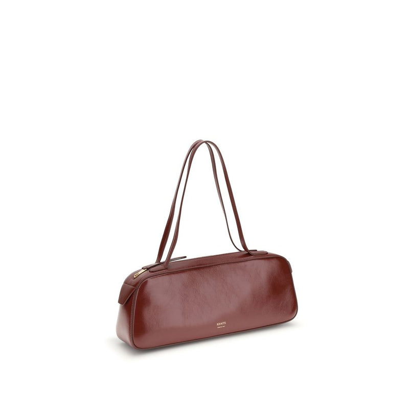 Khaite Calf Leather Bos Taurus Shoulder Bag Glam Steals