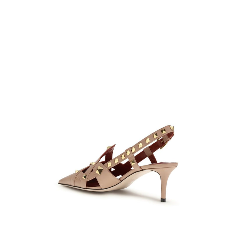 Valentino Garavani Goatskin Mid Heel Glam Steals