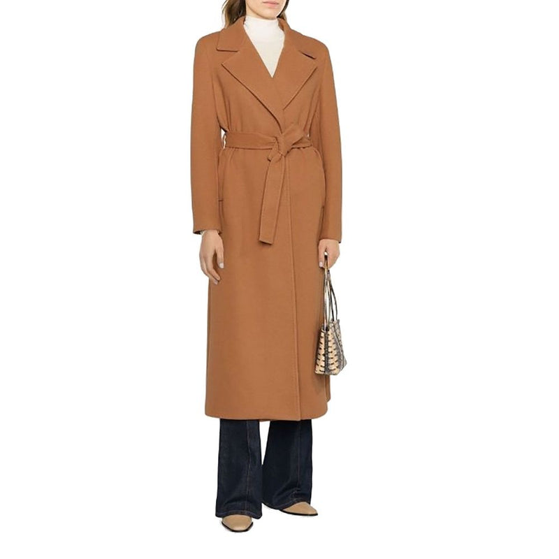Blanca Vita Brown Cashmere Coat Glam Steals