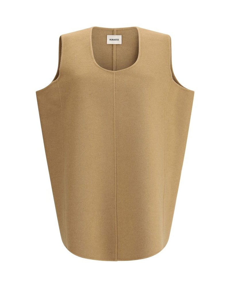 Khaite Beige Wool Casual Dress