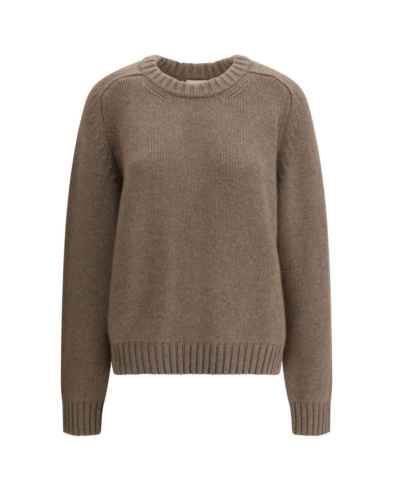 Khaite Brown Cashmere Sweater