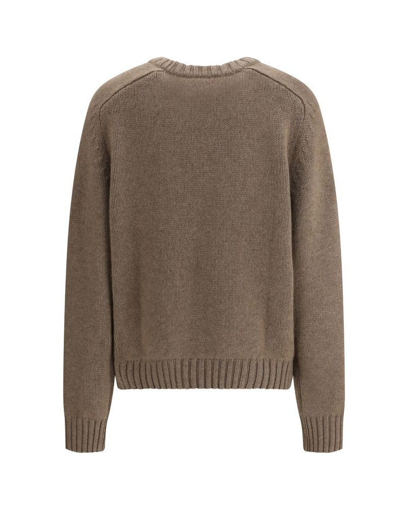Khaite Brown Cashmere Sweater