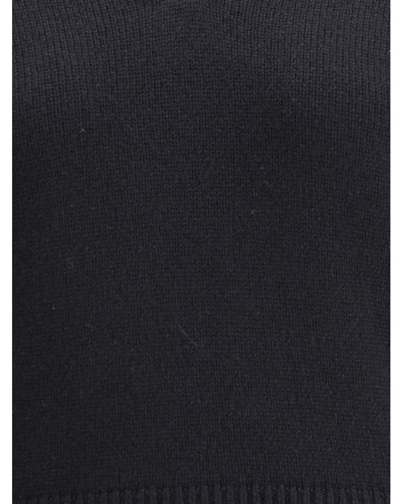 Khaite Black Cashmere Sweater