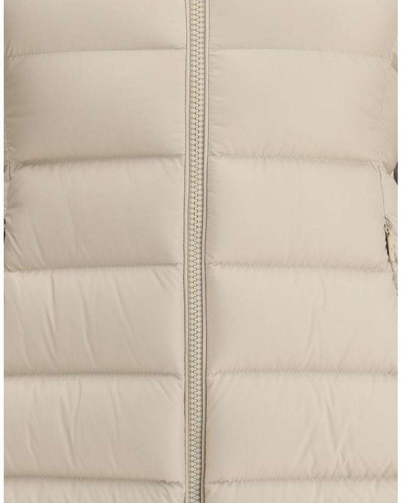Moncler Beige Polyester Coat