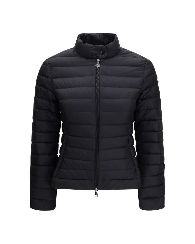 Moncler Black Polyamide Coat Glam Steals
