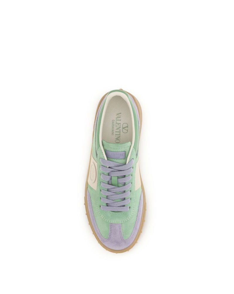 Valentino Garavani Multicolor Calf Leather Bos Taurus Low Top Sneakers Glam Steals