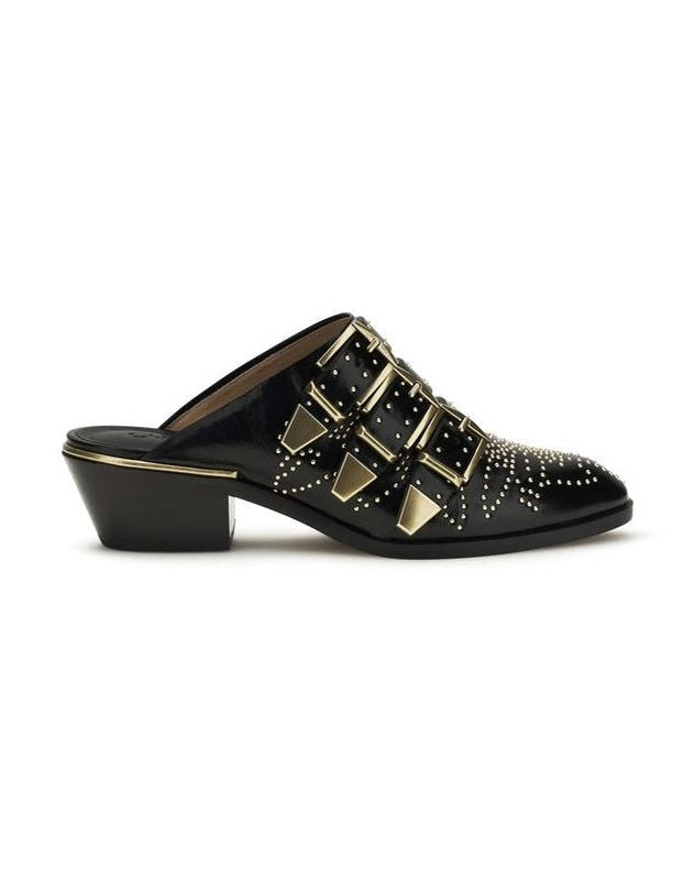 Chloé Black Mules Glam Steals