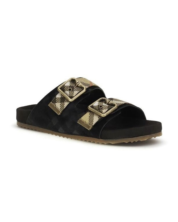 Burberry Black Strap Sandals Glam Steals