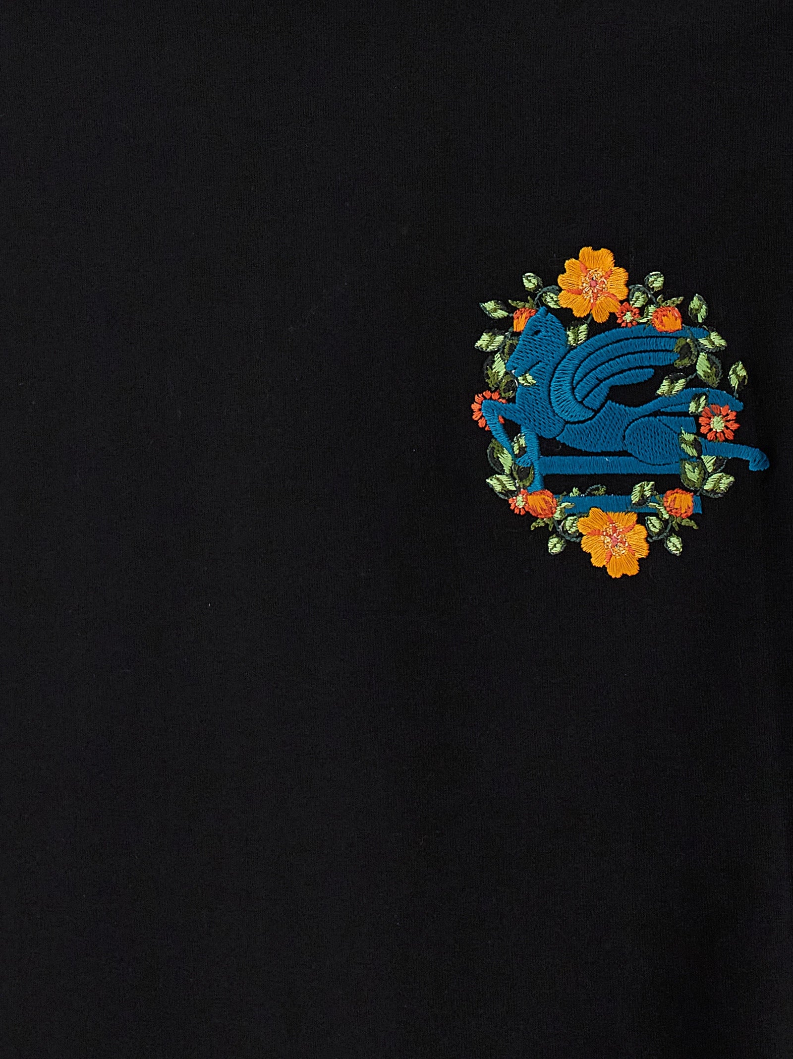 Etro Black T-Shirt 