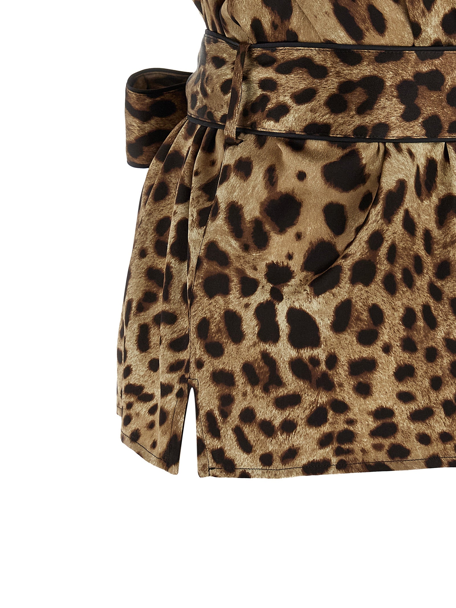 Brown Silk Blouse 