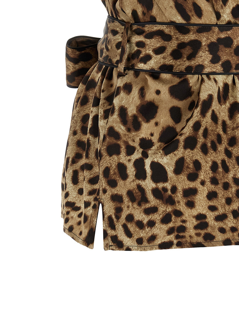 Brown Silk Blouse 