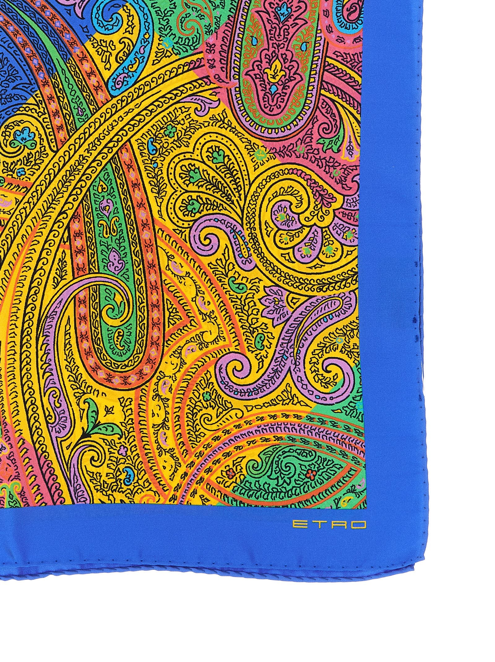 Etro Multicolor Silk Scarf 