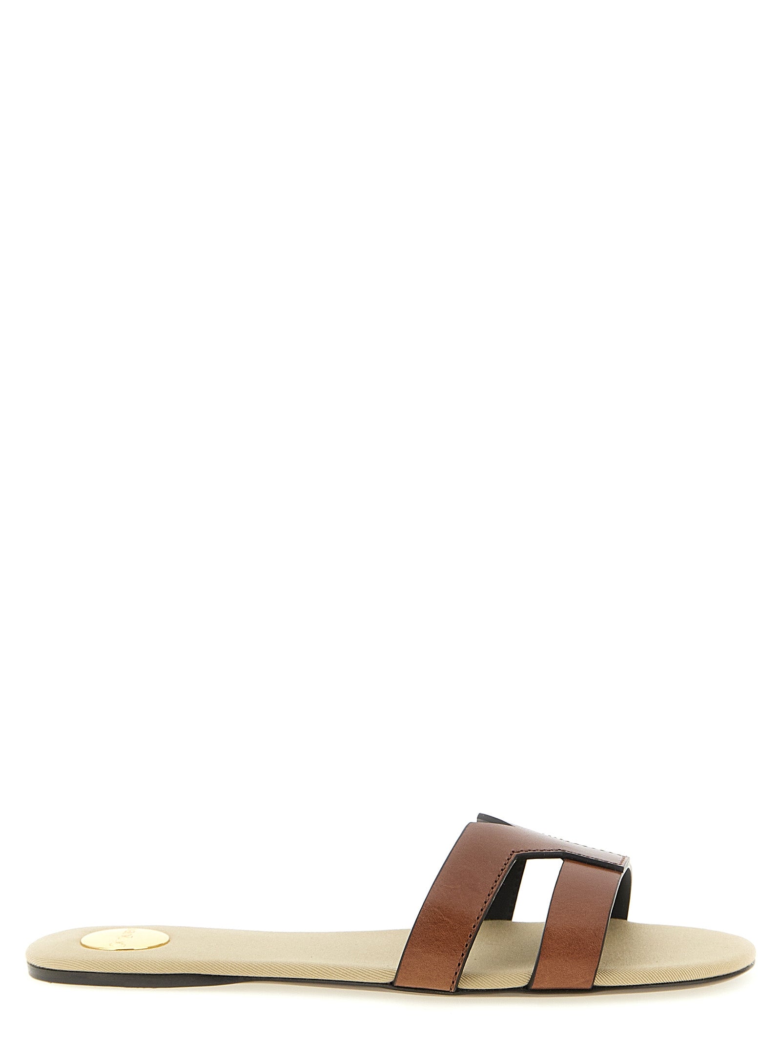Saint Laurent Brown Slides 