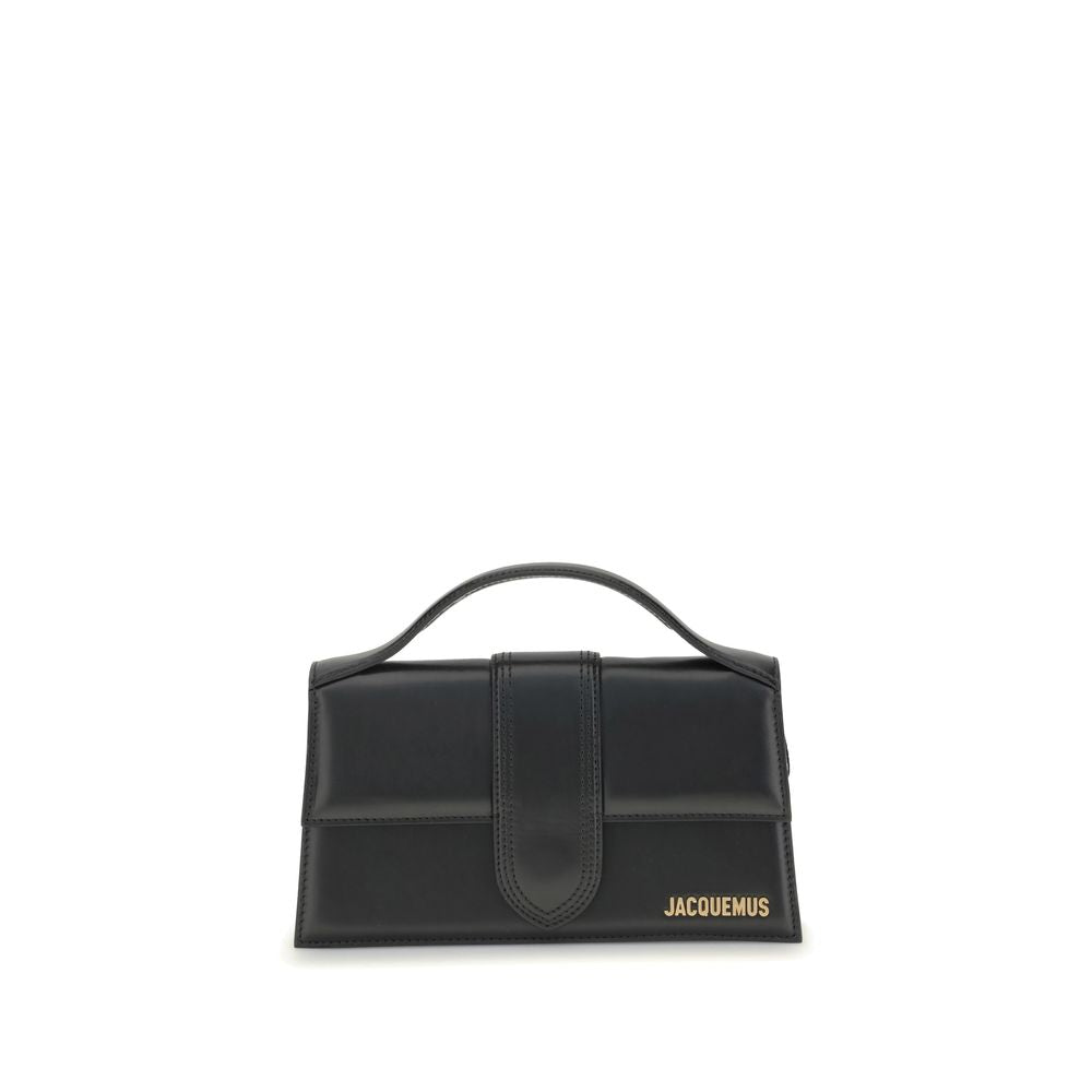 Jacquemus Black Leather Calf Bos Taurus Handbag 