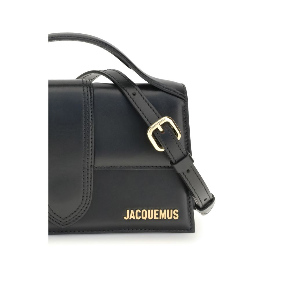 Jacquemus Black Leather Calf Bos Taurus Handbag 