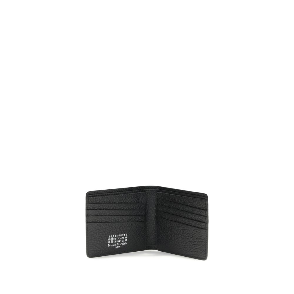 Maison Margiela Black Calf Leather Bos Taurus Wallet 