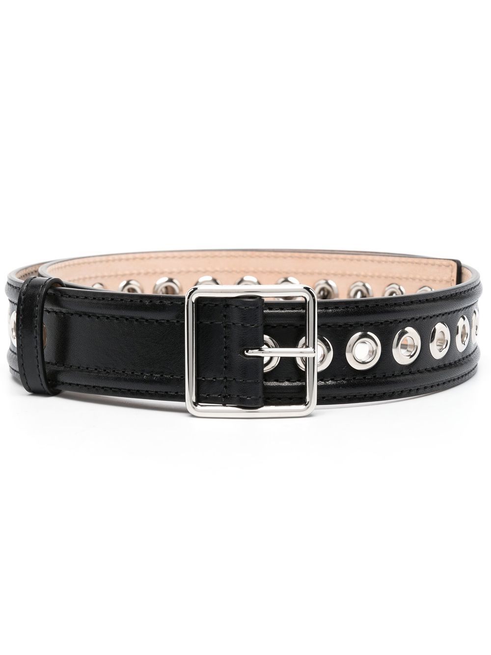 Alexander Mcqueen Black Belts