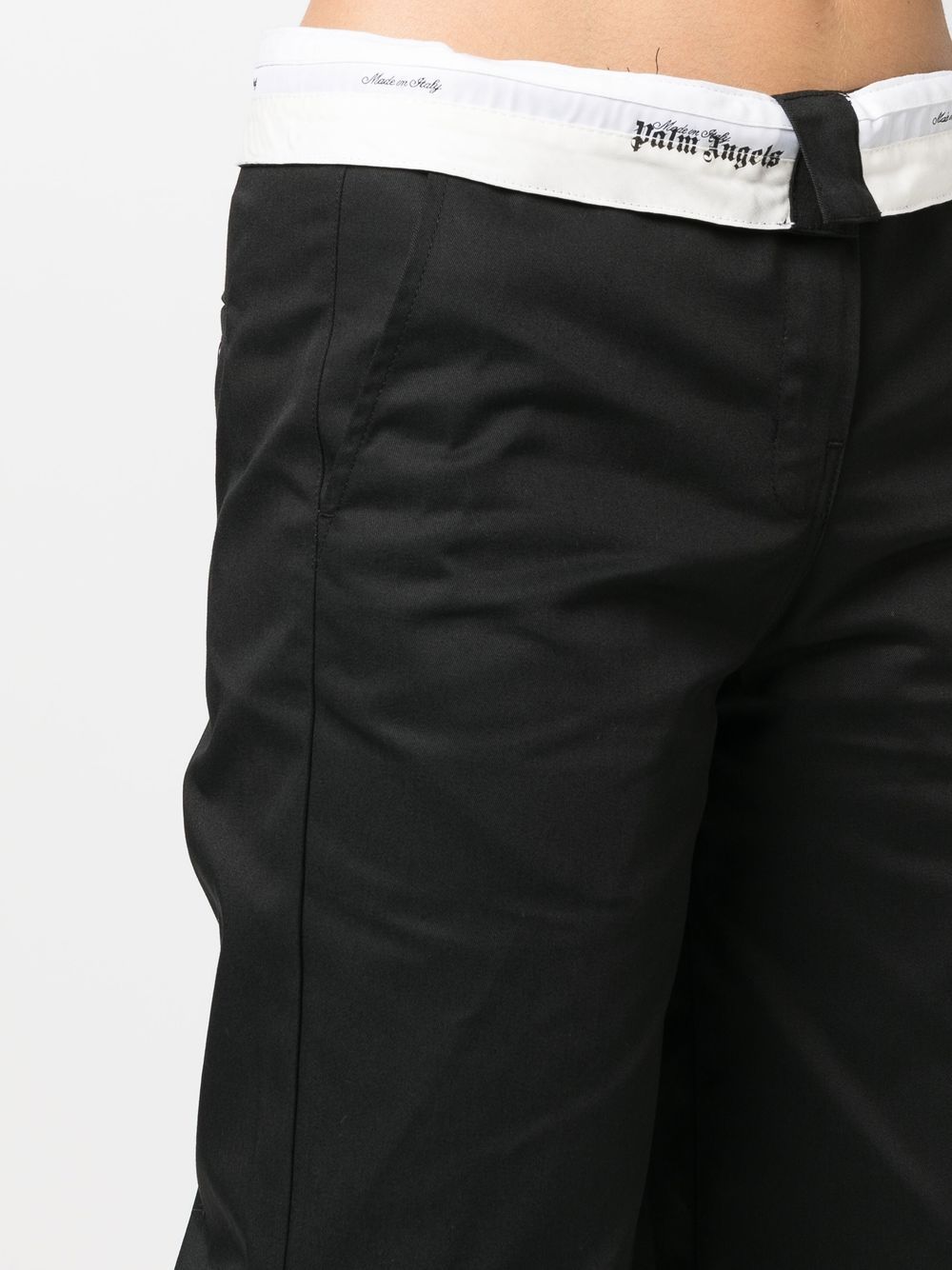 Palm Angels Black Trousers