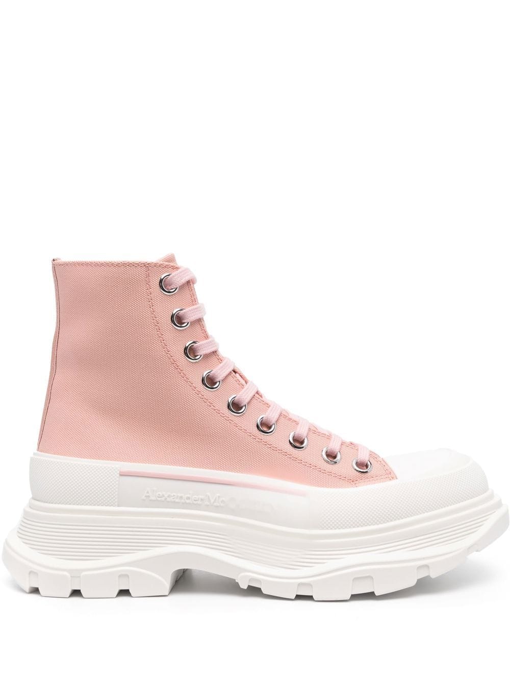 Alexander Mcqueen Pink Boots