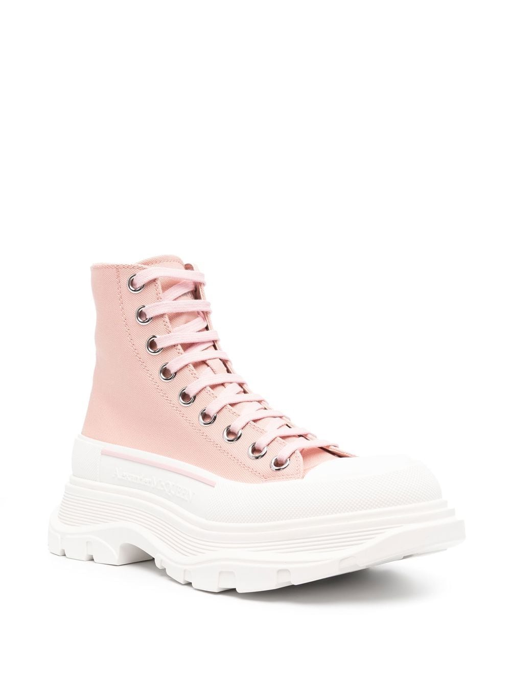 Alexander Mcqueen Pink Boots