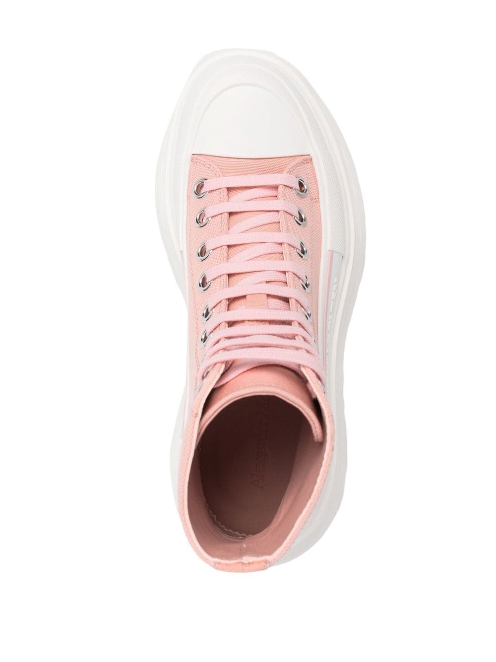 Alexander Mcqueen Pink Boots