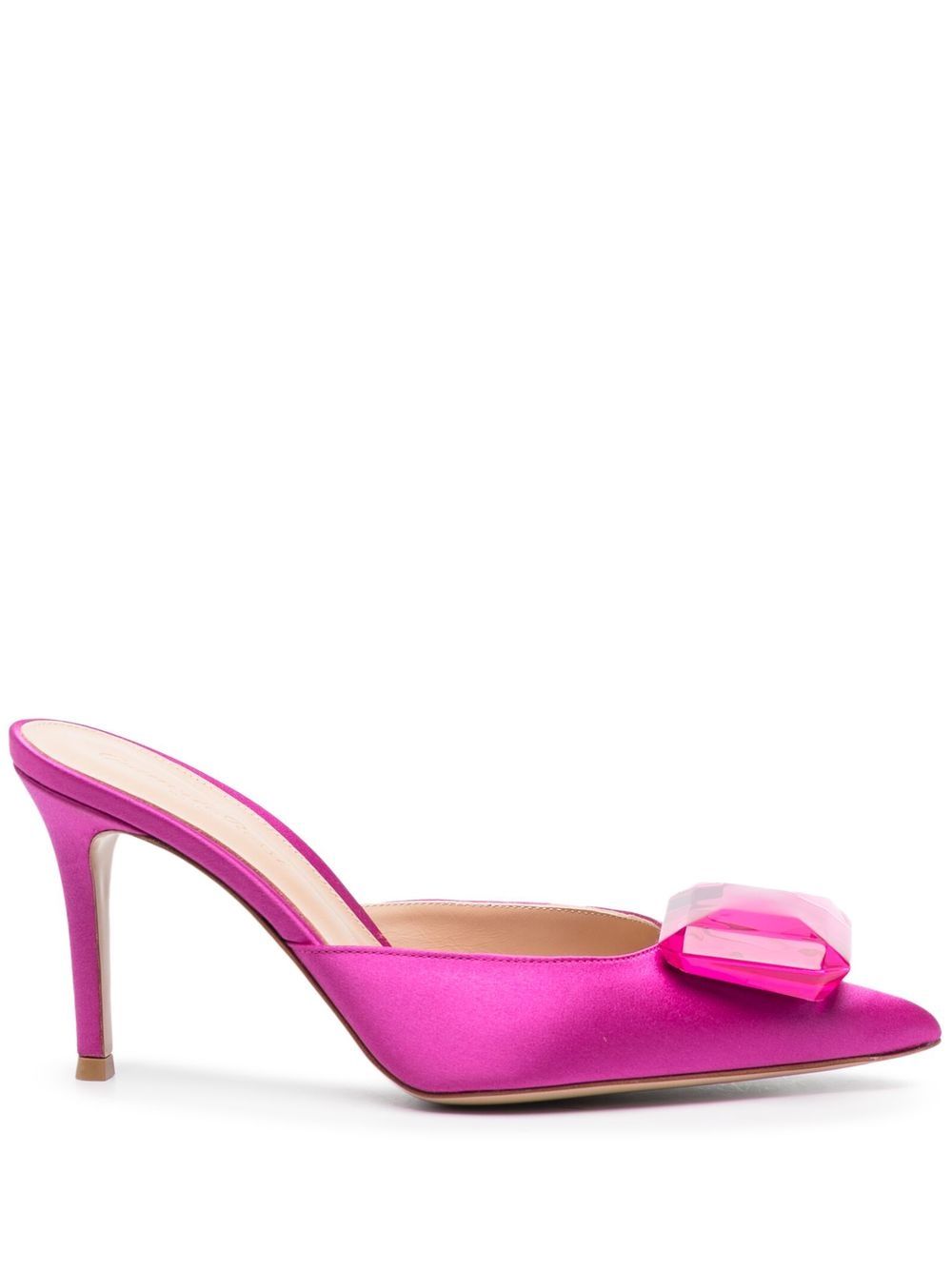 Gianvito Rossi With Fuchsia Heel