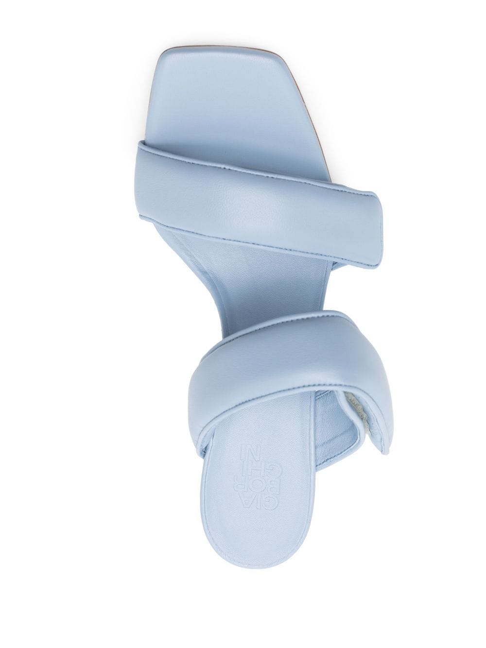Gia Borghini Blue Clear Sandals