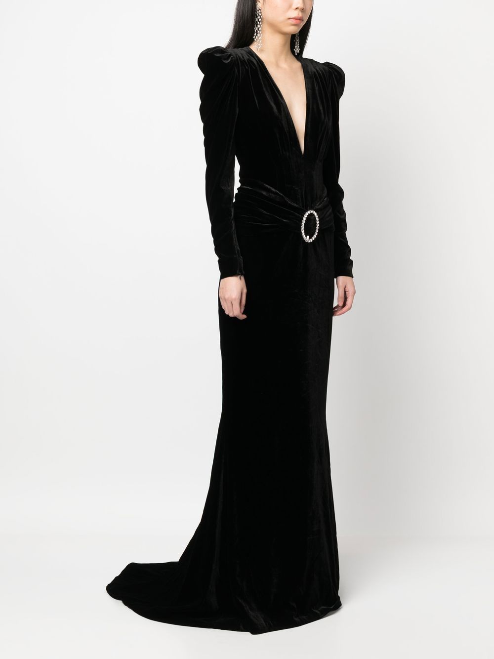 Alessandra Rich Black Dress