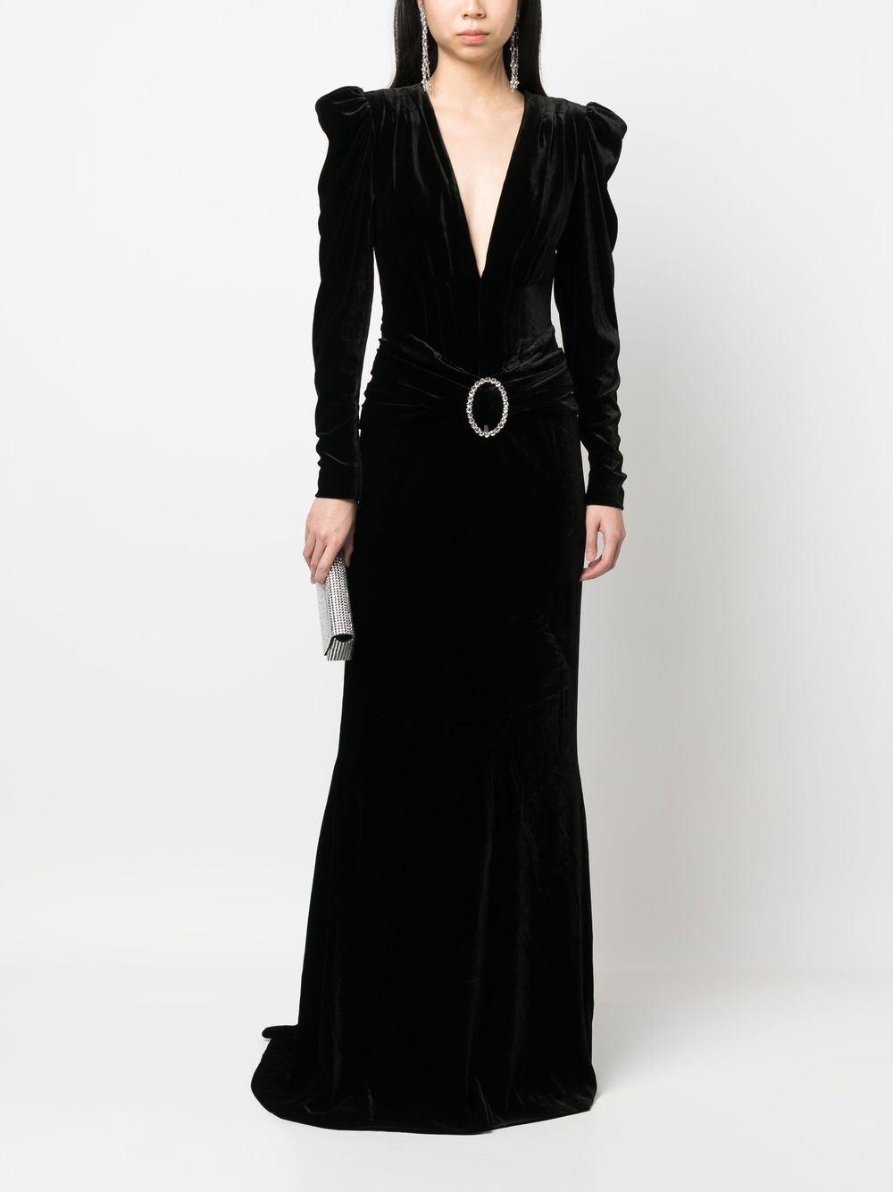 Alessandra Rich Black Dress