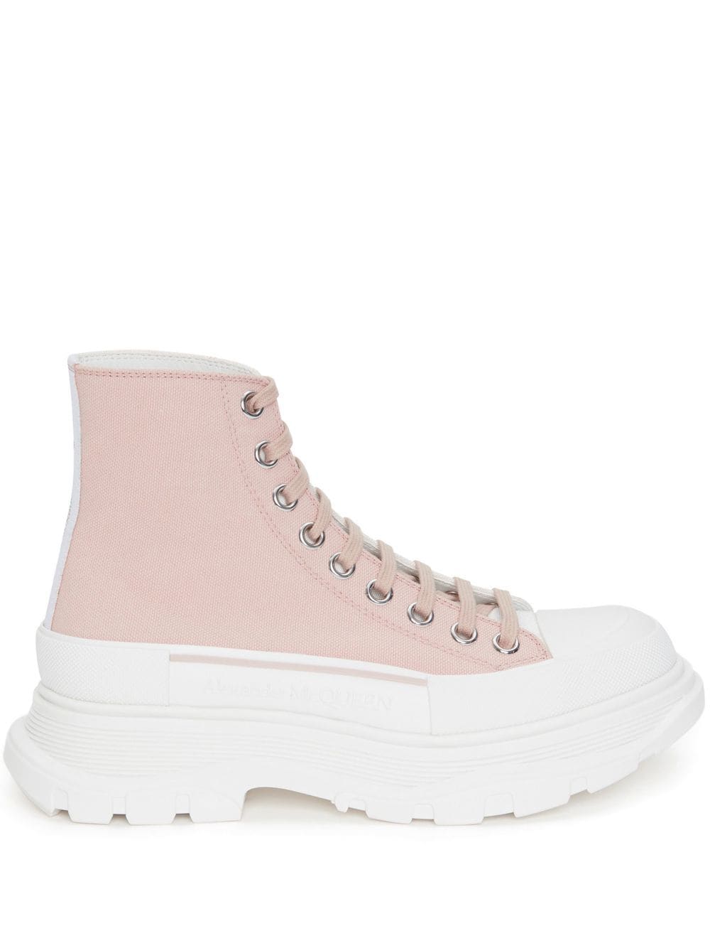 Alexander Mcqueen Pink Boots