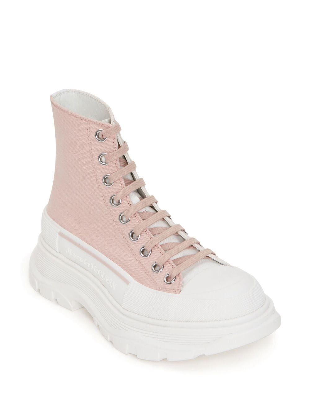 Alexander Mcqueen Pink Boots