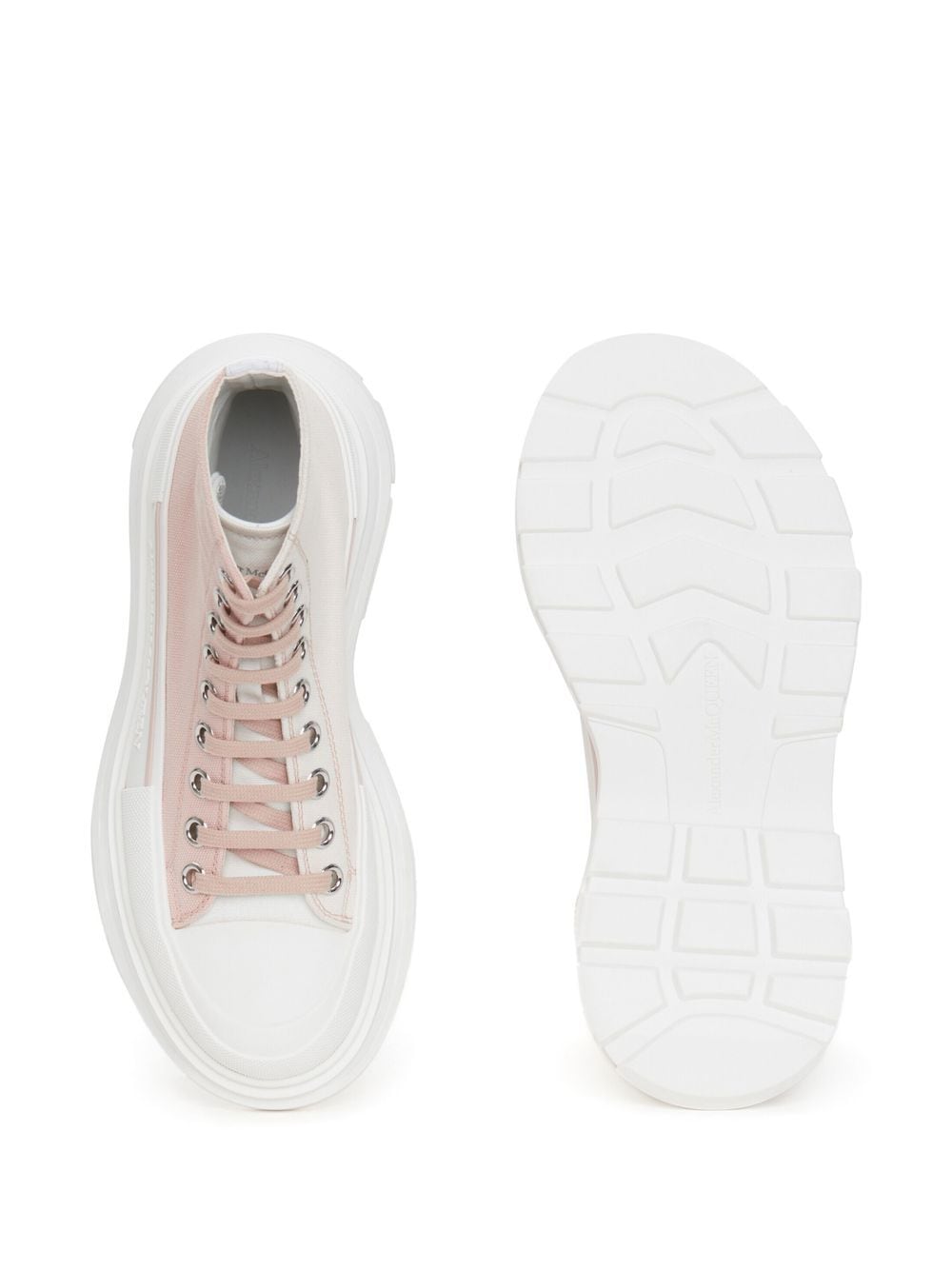 Alexander Mcqueen Pink Boots