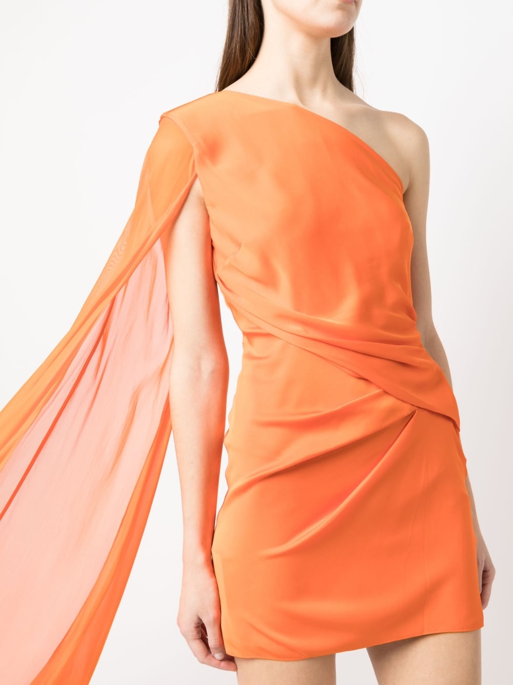 Roland Mouret Orange Dress