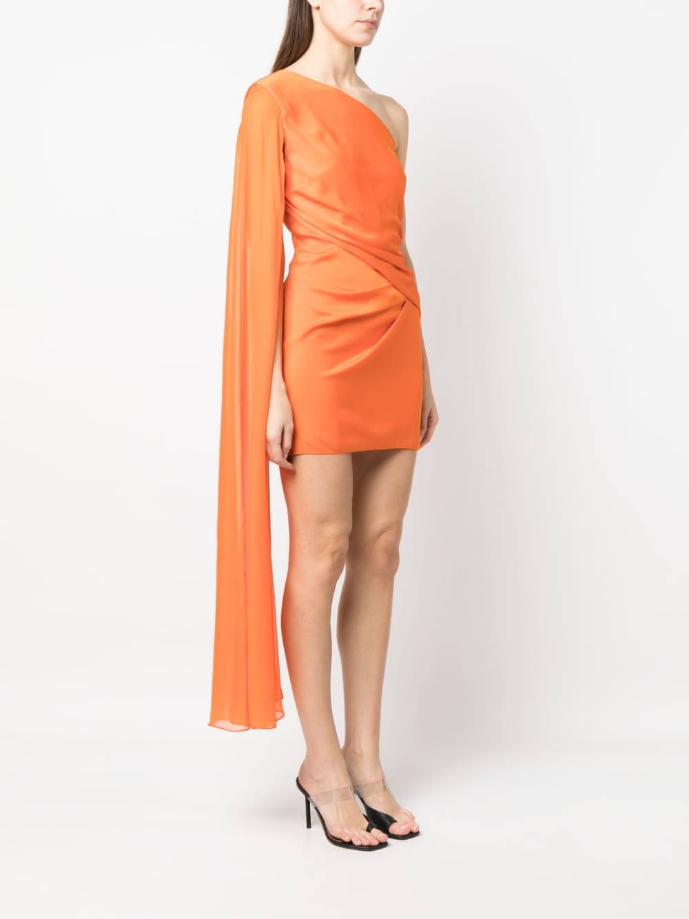 Roland Mouret Orange Dress