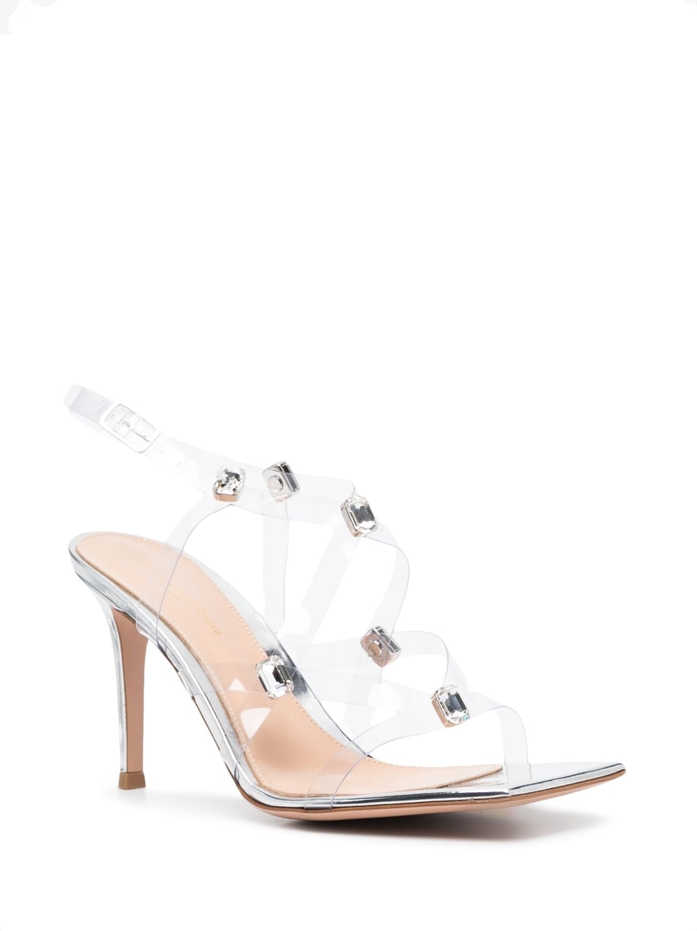 Gianvito Rossi Grey Sandals