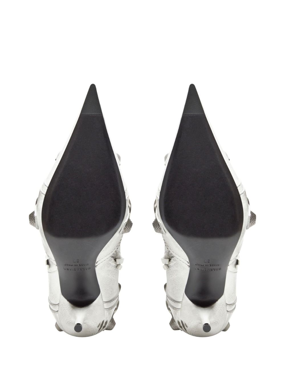 Balenciaga Cagole Leather Boots