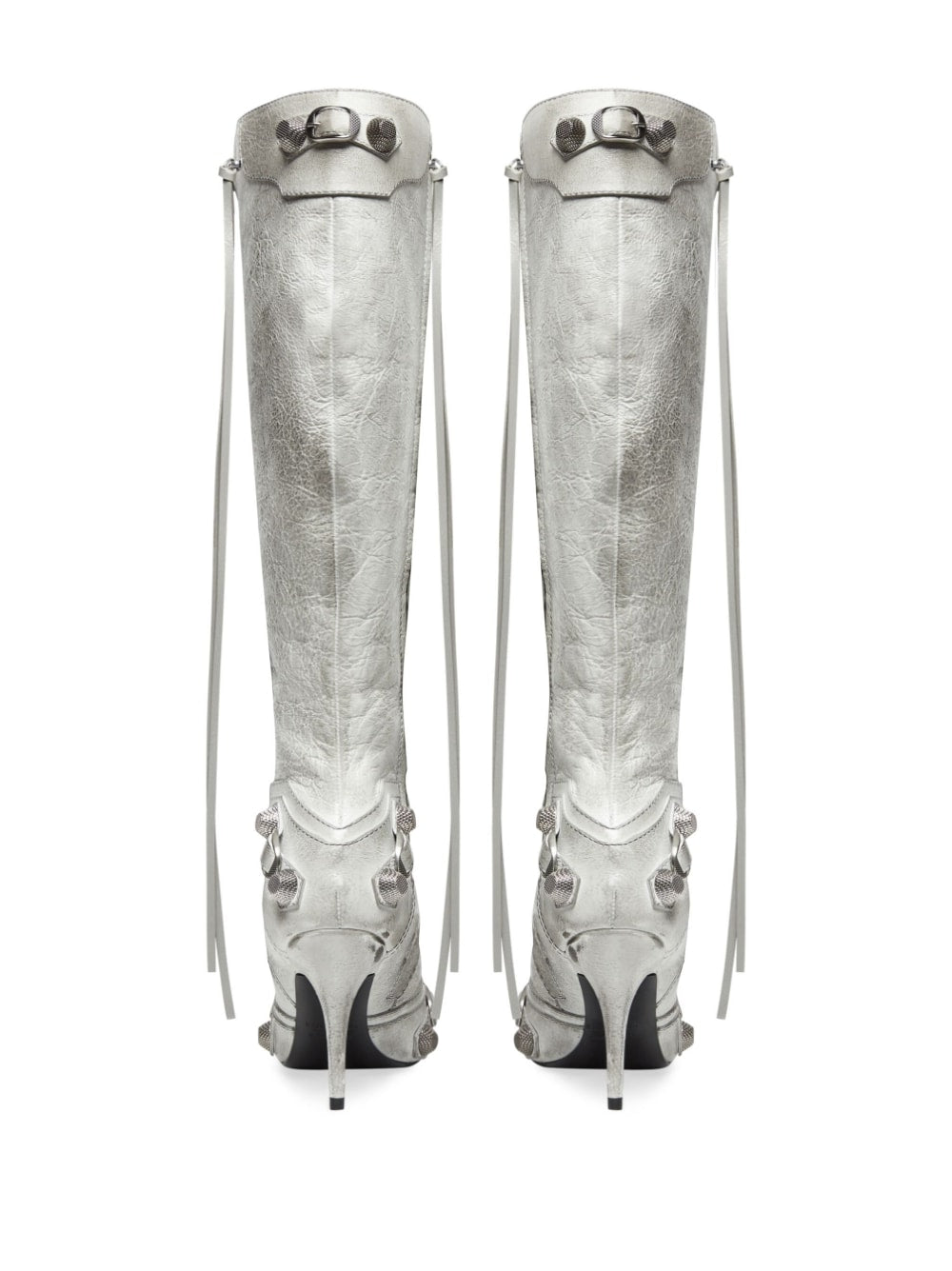Balenciaga Cagole Leather Boots